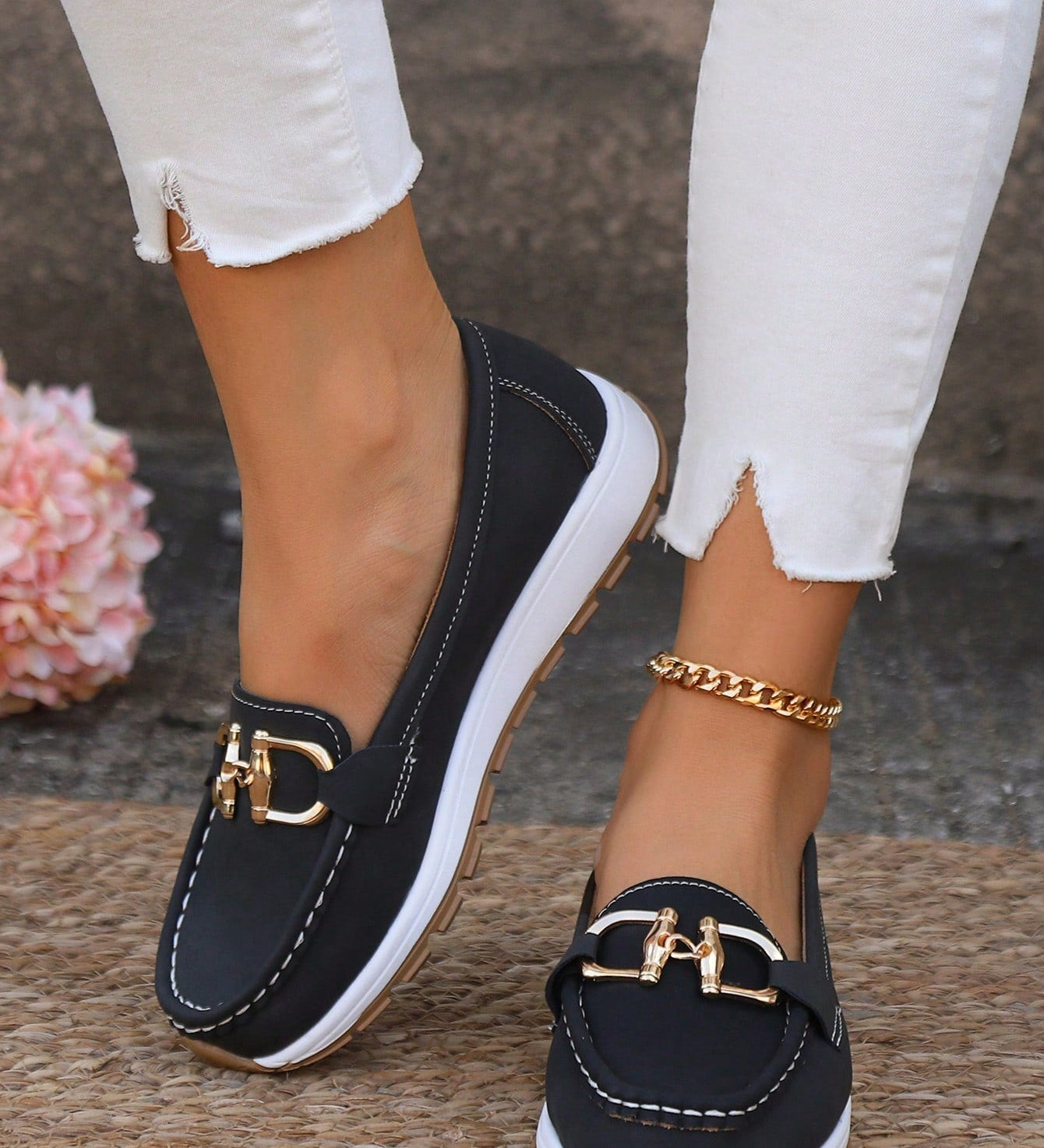 Eli - Sapatos Rasos com Fivela
