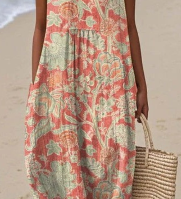 Elis - Vestido floral vintage