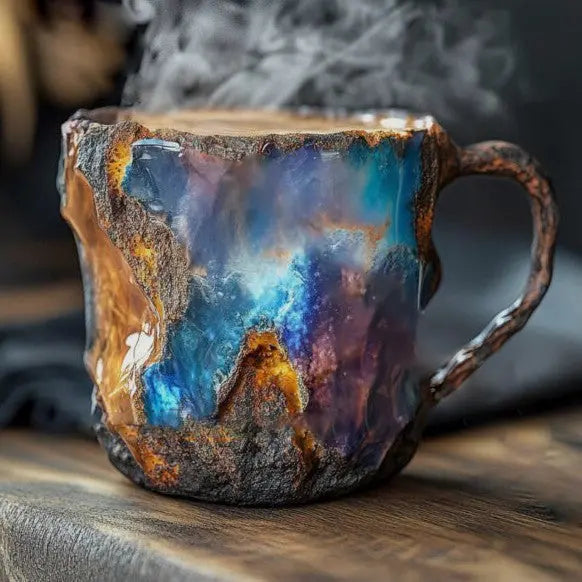 Crystal Infused Mineral Coffee Cups