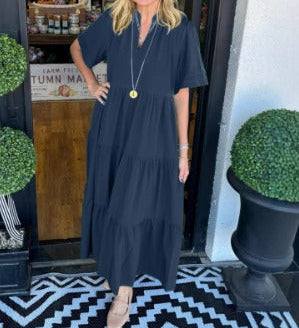 Carlota - Vestido Maxi com Movimento