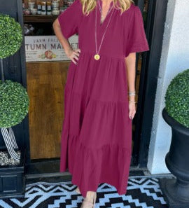Carlota - Vestido Maxi com Movimento