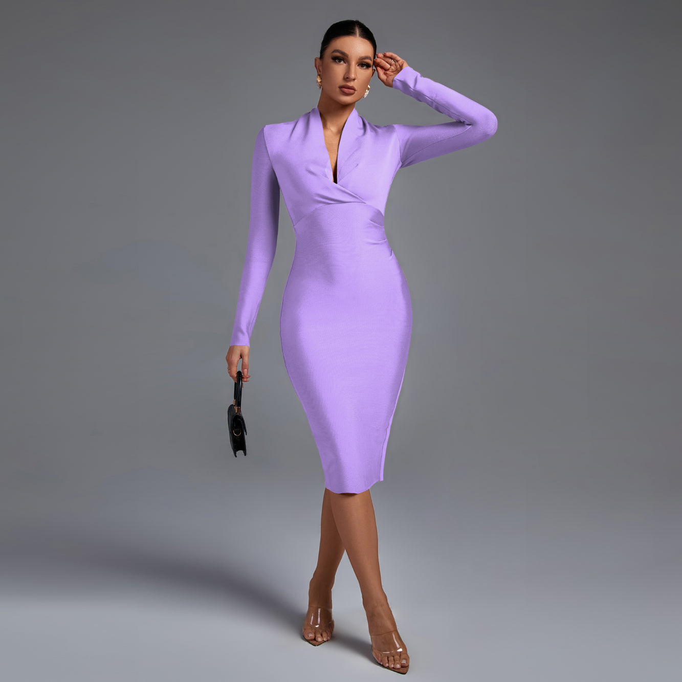 Samara - Vestido de Manga Comprida