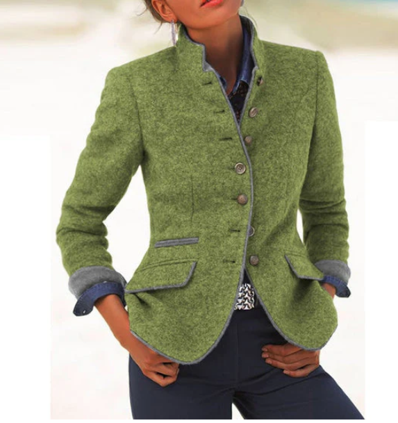 Valéria - Cardigan Elegante Gola Alta