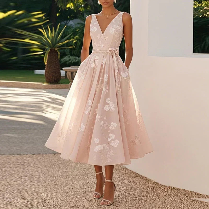 Catarina - Vestido Midi Elegante