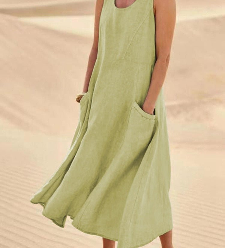 Manuela - Vestido Leve para o Verão