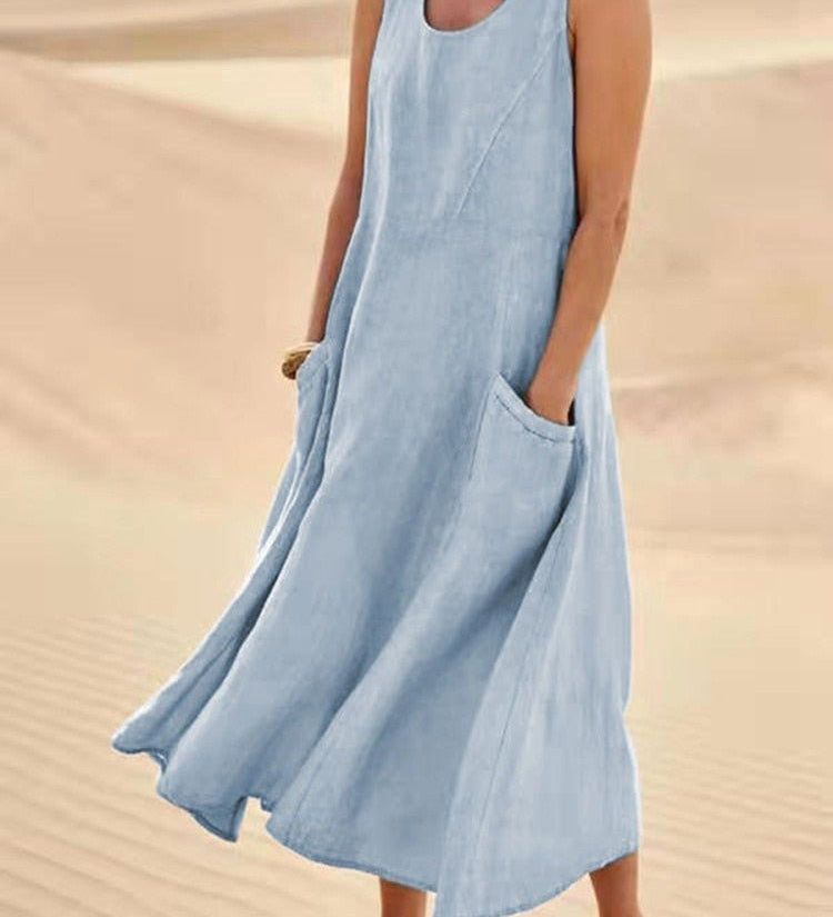 Manuela - Vestido Leve para o Verão