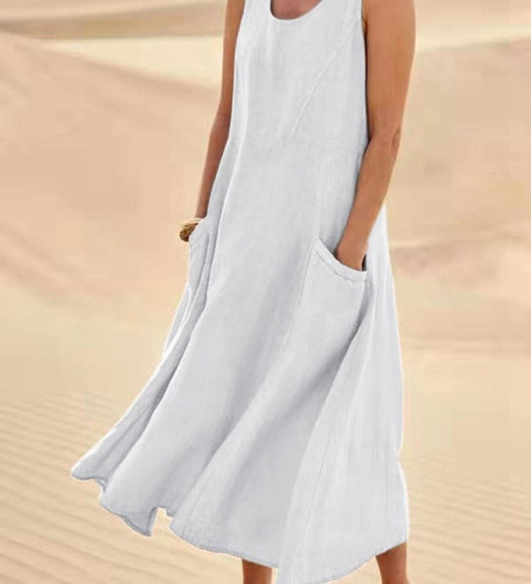 Manuela - Vestido Leve para o Verão
