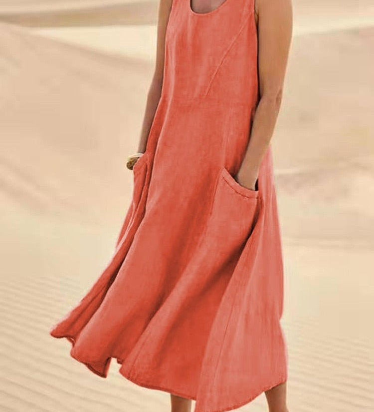 Manuela - Vestido Leve para o Verão
