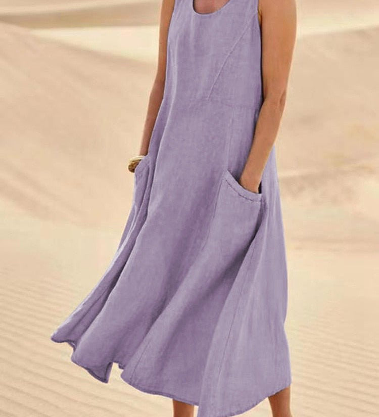 Manuela - Vestido Leve para o Verão