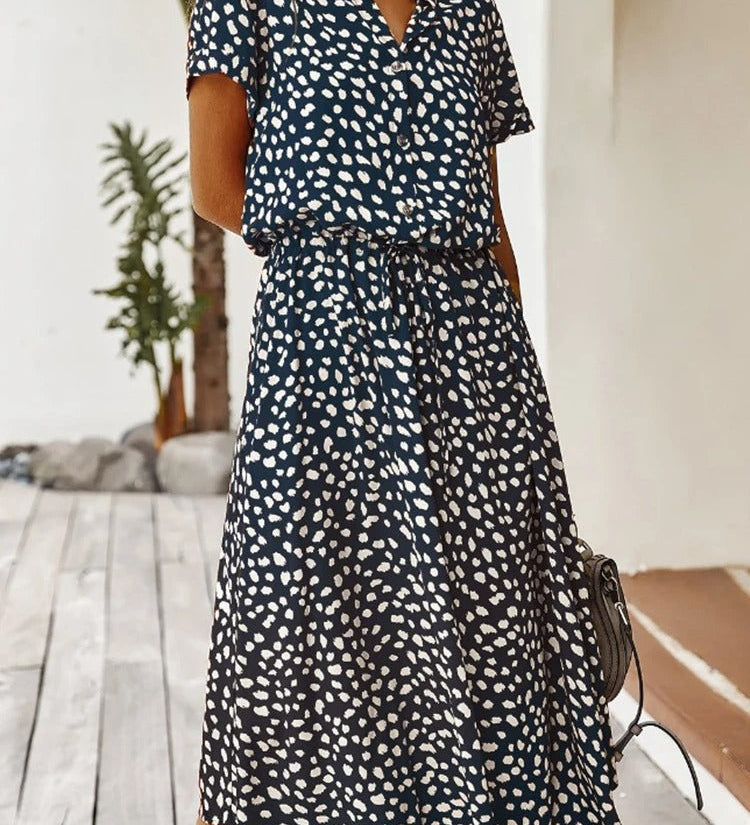 Lesley - Vestido Prático e Confortável