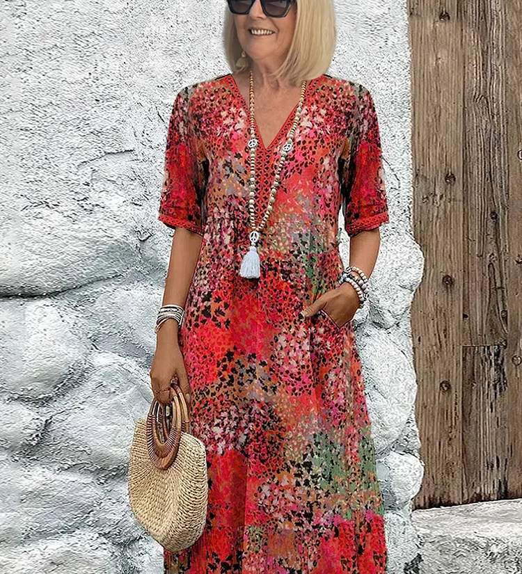 Lia - Vestido Feminino Midi