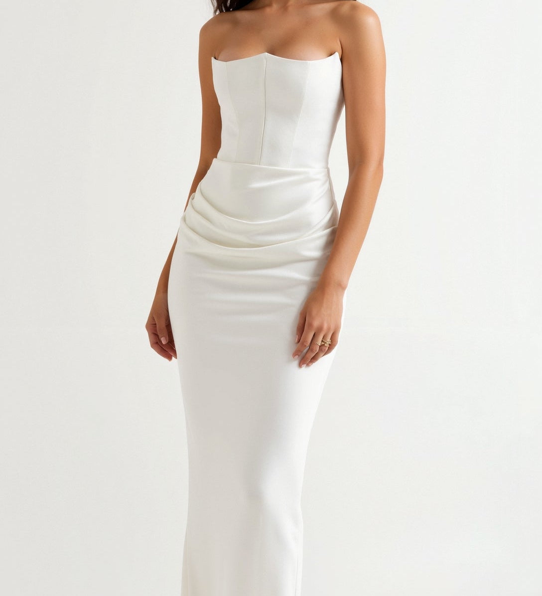 Esmeralda - Vestido comprido com corpete