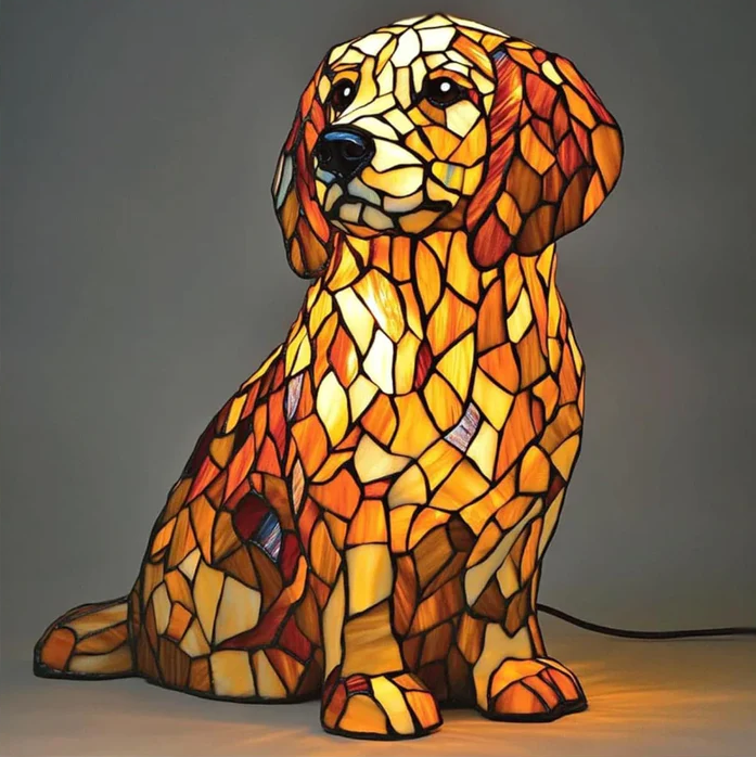 Figurine de Lily le Golden Retriever Spirituel
